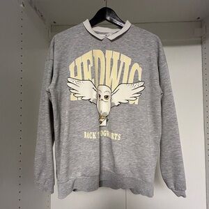 H&M Gray Harry Potter Hedwig Graphic Kids' Sweater